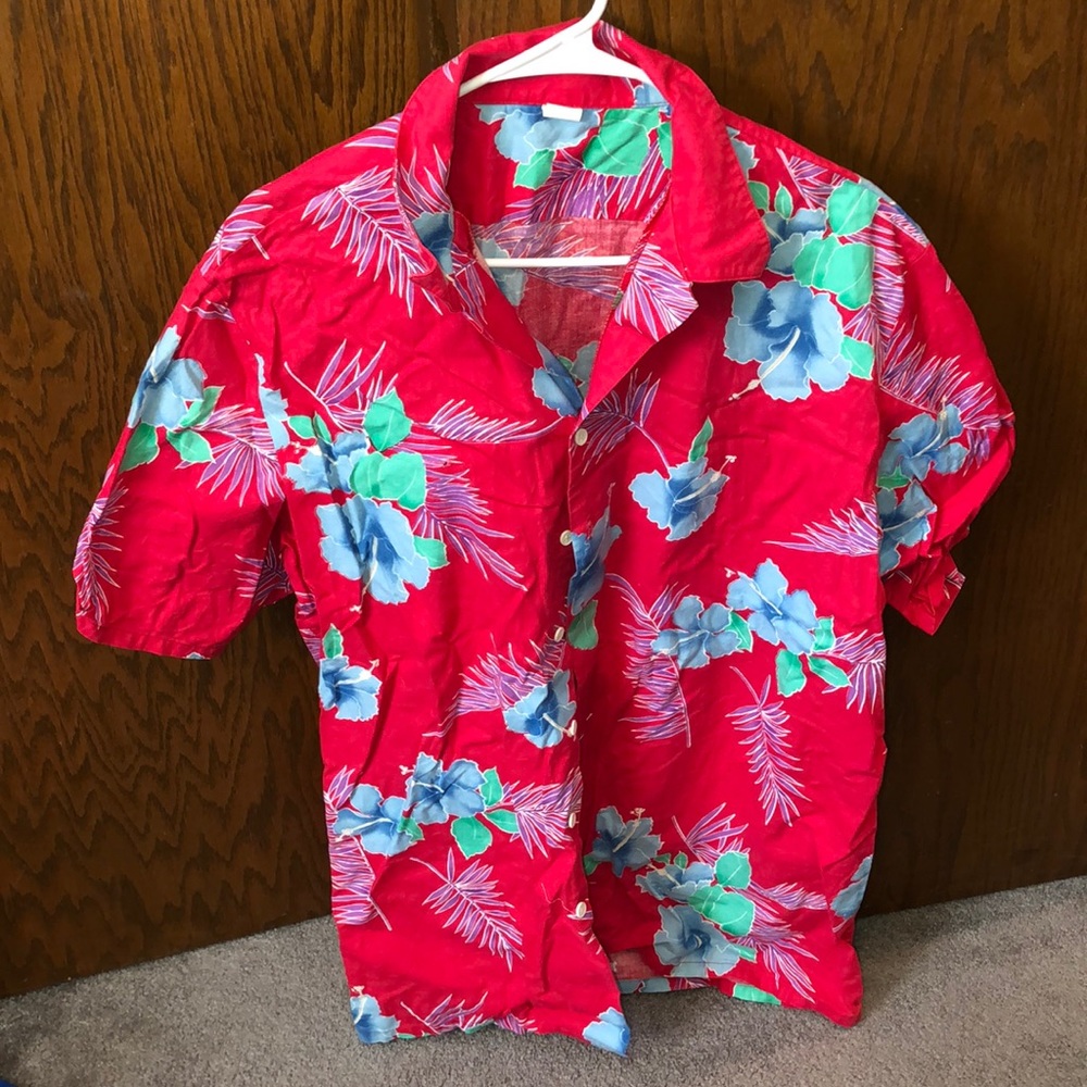 Vintage Hawaiian Button-Down